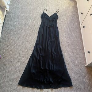 L'AGENCE Black Maxi Dress